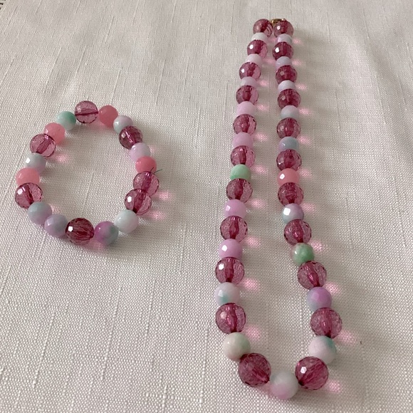 Tourmaline Vintage Necklace and Stretch Bracelet - Picture 1 of 3